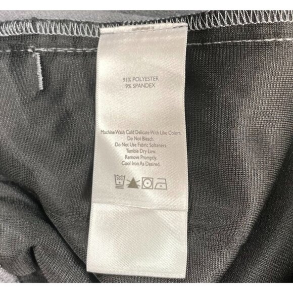 Eddie Bauer Women's Fleece Lined Gray Pants Size Medium - Picture 6 of 8